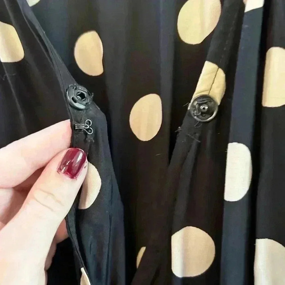 Anthropologie Corey Lynn Carter polka dot jumpsuit XS - Picture 4 of 6